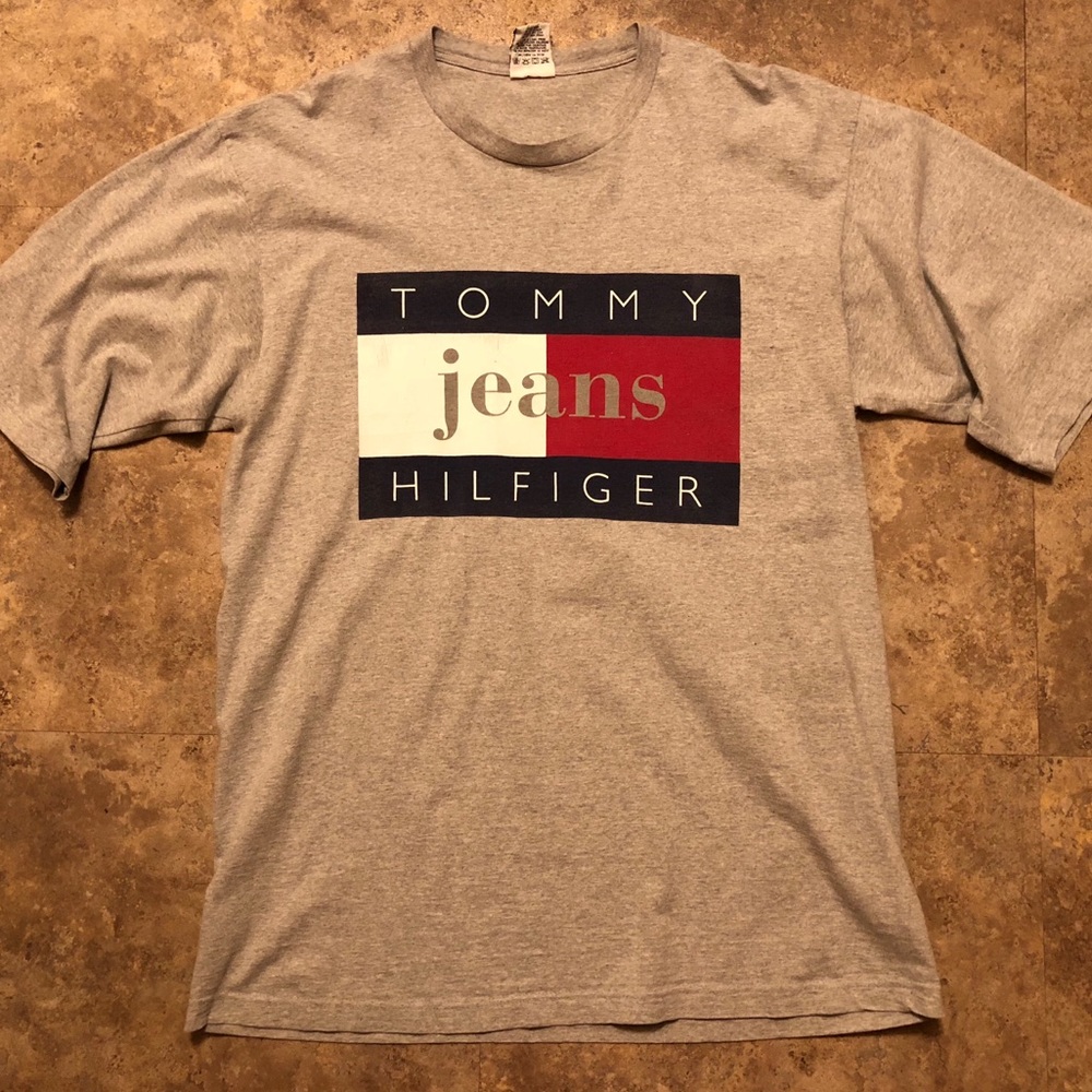 RARE VINTAGE TOMMY HILFIGER TOMMY JEANS T-SHIRT